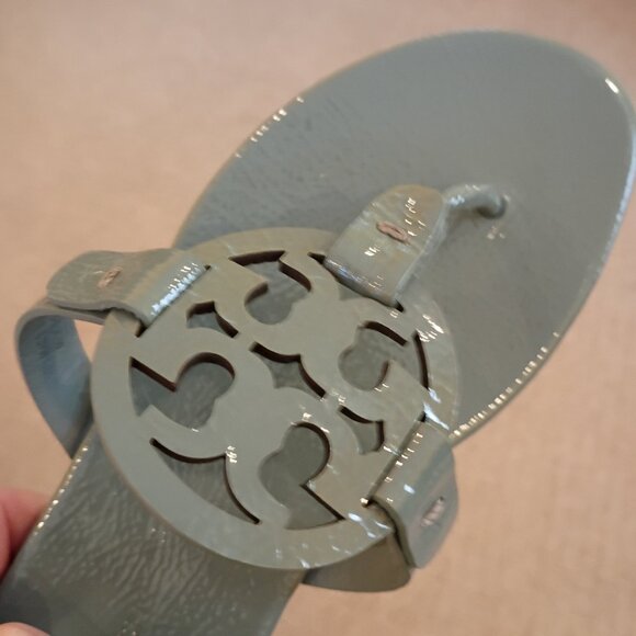 Tory Burch Miller sandals, size 6.5 in Arctic blue - Picture 3 of 6